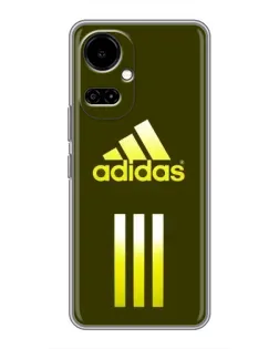 Чохол для TECNO Camon 19 (CI6n) / 19 Pro (CI8n) з картинкою «Оливковий градієнт Adidas»