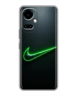 Чехол для TECNO Camon 19 (CI6n) / 19 Pro (CI8n) с картинкой «Неоновый контур Nike» Чехол для TECNO Camon 19 (CI6n) / 19 Pro (CI8n) с картинкой «Неоновый контур Nike»