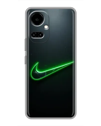 Чохол для TECNO Camon 19 (CI6n) / 19 Pro (CI8n) з картинкою «Неоновий контур Nike» Чохол для TECNO Camon 19 (CI6n) / 19 Pro (CI8n) з картинкою «Неоновий контур Nike»