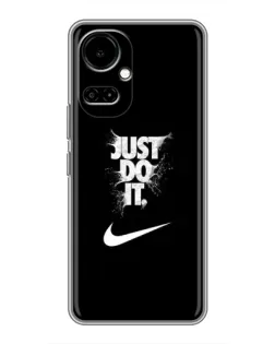 Чохол для TECNO Camon 19 (CI6n) / 19 Pro (CI8n) з картинкою «Текстовий принт Nike»
