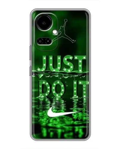Чохол для TECNO Camon 19 (CI6n) / 19 Pro (CI8n) з картинкою «Зелений неоновий Nike» Чохол для TECNO Camon 19 (CI6n) / 19 Pro (CI8n) з картинкою «Зелений неоновий Nike»