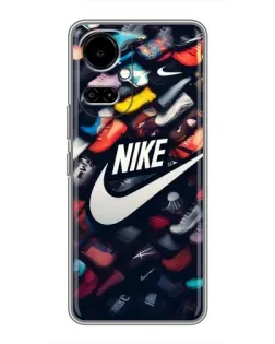 Чохол для TECNO Camon 19 (CI6n) / 19 Pro (CI8n) з картинкою «Колекція кросівок Nike»