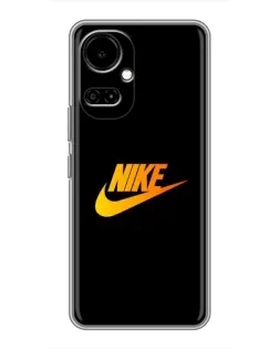 Чохол для TECNO Camon 19 (CI6n) / 19 Pro (CI8n) з картинкою «Золотий логотип Nike»