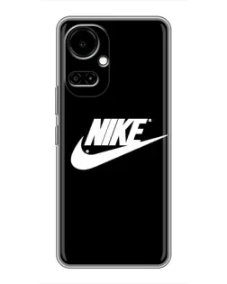Чехол для TECNO Camon 19 (CI6n) / 19 Pro (CI8n) с картинкой «Мазки краски Nike»