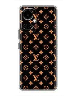 Чохол для TECNO Camon 19 (CI6n) / 19 Pro (CI8n) з картинкою «Золота монограма LV»