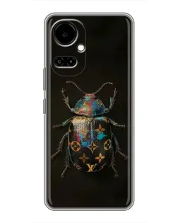 Чохол для TECNO Camon 19 (CI6n) / 19 Pro (CI8n) з картинкою «LV — мармуровий принт»