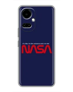 Чохол для TECNO Camon 19 (CI6n) / 19 Pro (CI8n) з картинкою «NASA — глибокий космос»