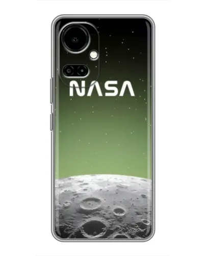 Чохол для TECNO Camon 19 (CI6n) / 19 Pro (CI8n) з картинкою «NASA — місячний градієнт»