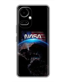 Чохол для TECNO Camon 19 (CI6n) / 19 Pro (CI8n) з картинкою «Земля з космосу NASA»
