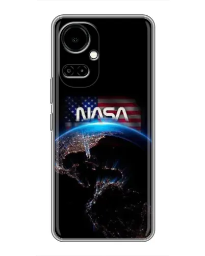 Чохол для TECNO Camon 19 (CI6n) / 19 Pro (CI8n) з картинкою «Земля з космосу NASA»