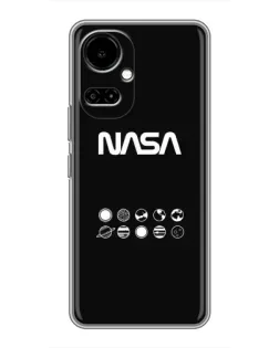 Чохол для TECNO Camon 19 (CI6n) / 19 Pro (CI8n) з картинкою «NASA — технічний принт»