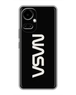 Чохол для TECNO Camon 19 (CI6n) / 19 Pro (CI8n) з картинкою «NASA — вертикальний логотип»