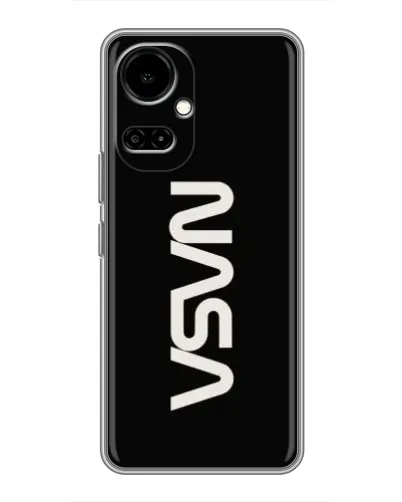 Чохол для TECNO Camon 19 (CI6n) / 19 Pro (CI8n) з картинкою «NASA — вертикальний логотип»