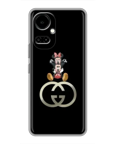 Чохол для TECNO Camon 19 (CI6n) / 19 Pro (CI8n) з картинкою «Мінні Маус на лого» Чохол для TECNO Camon 19 (CI6n) / 19 Pro (CI8n) з картинкою «Мінні Маус на лого»