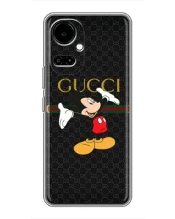 Чохол для TECNO Camon 19 (CI6n) / 19 Pro (CI8n) з картинкою «Міккі Маус Gucci»