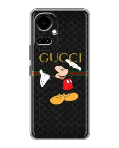 Чохол для TECNO Camon 19 (CI6n) / 19 Pro (CI8n) з картинкою «Міккі Маус Gucci» Чохол для TECNO Camon 19 (CI6n) / 19 Pro (CI8n) з картинкою «Міккі Маус Gucci»