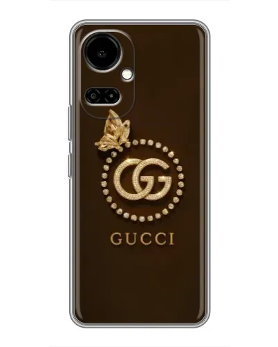 Чохол для TECNO Camon 19 (CI6n) / 19 Pro (CI8n) з картинкою «Gucci — золотий метелик» Чохол для TECNO Camon 19 (CI6n) / 19 Pro (CI8n) з картинкою «Gucci — золотий метелик»
