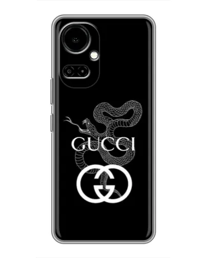 Чохол для TECNO Camon 19 (CI6n) / 19 Pro (CI8n) з картинкою «Gucci — срібна змія» Чохол для TECNO Camon 19 (CI6n) / 19 Pro (CI8n) з картинкою «Gucci — срібна змія»