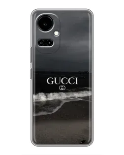 Чохол для TECNO Camon 19 (CI6n) / 19 Pro (CI8n) з картинкою «Gucci — морський прибій»