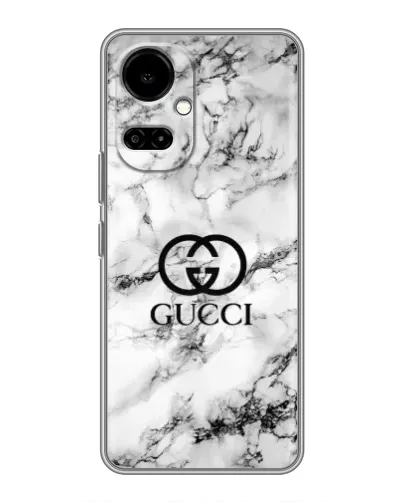 Чохол для TECNO Camon 19 (CI6n) / 19 Pro (CI8n) з картинкою «Gucci — мармуровий шик» Чохол для TECNO Camon 19 (CI6n) / 19 Pro (CI8n) з картинкою «Gucci — мармуровий шик»