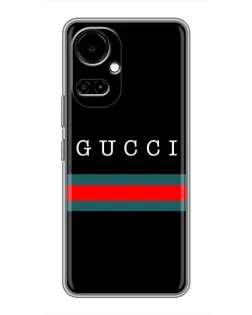 Чохол для TECNO Camon 19 (CI6n) / 19 Pro (CI8n) з картинкою «Gucci — червоний пояс»