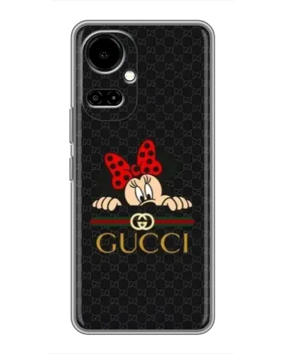 Чохол для TECNO Camon 19 (CI6n) / 19 Pro (CI8n) з картинкою «Мінні Маус Gucci — чорний» Чохол для TECNO Camon 19 (CI6n) / 19 Pro (CI8n) з картинкою «Мінні Маус Gucci — чорний»