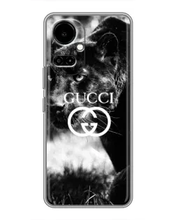 Чехол для TECNO Camon 19 (CI6n) / 19 Pro (CI8n) с картинкой «Gucci — дикая природа»