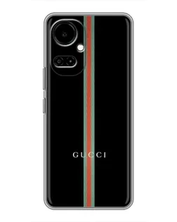 Чехол для TECNO Camon 19 (CI6n) / 19 Pro (CI8n) с картинкой «Gucci — строгая линия»