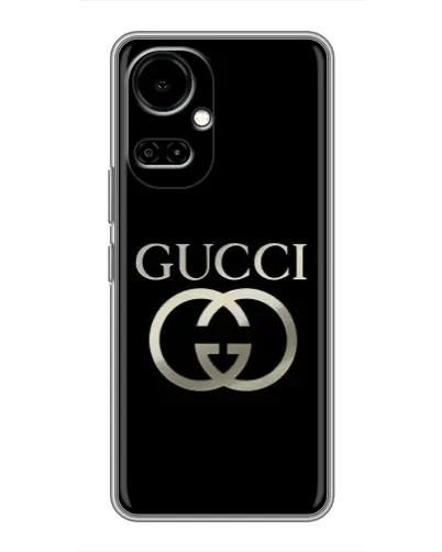 Чехол для TECNO Camon 19 (CI6n) / 19 Pro (CI8n) с картинкой «Gucci — золото на черном» Чехол для TECNO Camon 19 (CI6n) / 19 Pro (CI8n) с картинкой «Gucci — золото на черном»
