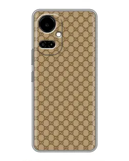 Чехол для TECNO Camon 19 (CI6n) / 19 Pro (CI8n) с картинкой «Gucci — классический беж»