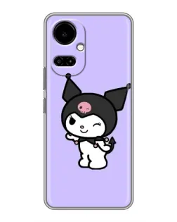 Чехол для TECNO Camon 19 (CI6n) / 19 Pro (CI8n) с картинкой «Классическая Kuromi» Чехол для TECNO Camon 19 (CI6n) / 19 Pro (CI8n) с картинкой «Классическая Kuromi»