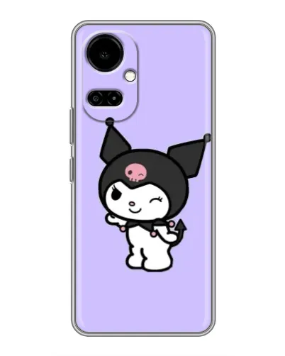 Чехол для TECNO Camon 19 (CI6n) / 19 Pro (CI8n) с картинкой «Классическая Kuromi»