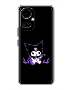 Чехол для TECNO Camon 19 (CI6n) / 19 Pro (CI8n) с картинкой «Электрическая Kuromi» Чехол для TECNO Camon 19 (CI6n) / 19 Pro (CI8n) с картинкой «Электрическая Kuromi»