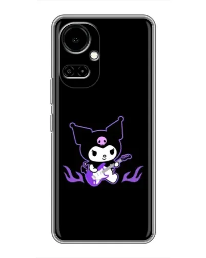 Чехол для TECNO Camon 19 (CI6n) / 19 Pro (CI8n) с картинкой «Электрическая Kuromi»
