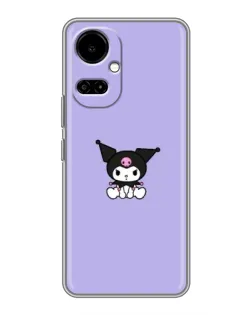 Чехол для TECNO Camon 19 (CI6n) / 19 Pro (CI8n) с картинкой «Kuromi — фиолетовый минимализм» Чехол для TECNO Camon 19 (CI6n) / 19 Pro (CI8n) с картинкой «Kuromi — фиолетовый минимализм»