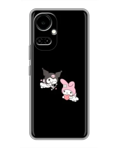Чехол для TECNO Camon 19 (CI6n) / 19 Pro (CI8n) с картинкой «My Melody и Kuromi»