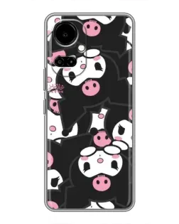 Чехол для TECNO Camon 19 (CI6n) / 19 Pro (CI8n) с картинкой «Паттерн голов Куроми» Чехол для TECNO Camon 19 (CI6n) / 19 Pro (CI8n) с картинкой «Паттерн голов Куроми»