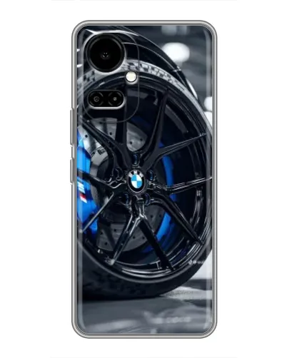Чехол для TECNO Camon 19 (CI6n) / 19 Pro (CI8n) с картинкой «Колесо BMW вблизи» Чехол для TECNO Camon 19 (CI6n) / 19 Pro (CI8n) с картинкой «Колесо BMW вблизи»