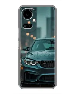 Чехол для TECNO Camon 19 (CI6n) / 19 Pro (CI8n) с картинкой «BMW в огнях города»