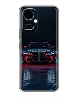 Чехол для TECNO Camon 19 (CI6n) / 19 Pro (CI8n) с картинкой «BMW на мокрой дороге»