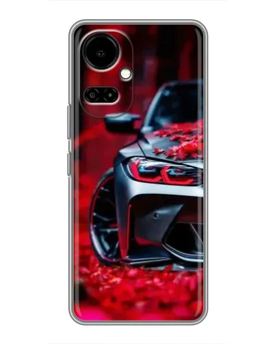 Чехол для TECNO Camon 19 (CI6n) / 19 Pro (CI8n) с картинкой «Спортивная BMW и цветы» Чехол для TECNO Camon 19 (CI6n) / 19 Pro (CI8n) с картинкой «Спортивная BMW и цветы»
