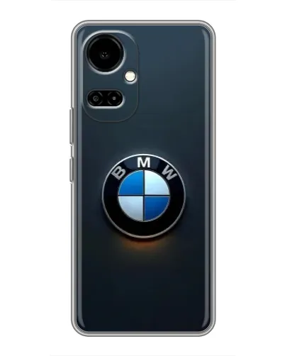 Чехол для TECNO Camon 19 (CI6n) / 19 Pro (CI8n) с картинкой «Логотип BMW — минимализм» Чехол для TECNO Camon 19 (CI6n) / 19 Pro (CI8n) с картинкой «Логотип BMW — минимализм»