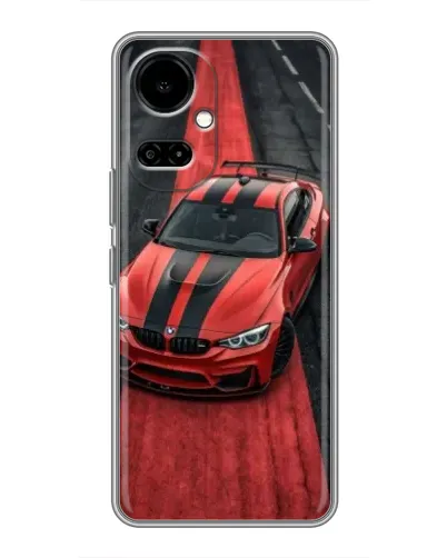 Чехол для TECNO Camon 19 (CI6n) / 19 Pro (CI8n) с картинкой «BMW на красной дорожке» Чехол для TECNO Camon 19 (CI6n) / 19 Pro (CI8n) с картинкой «BMW на красной дорожке»
