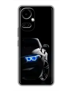 Чехол для TECNO Camon 19 (CI6n) / 19 Pro (CI8n) с картинкой «BMW — ночной взгляд»