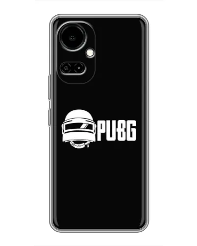 Чехол для TECNO Camon 19 (CI6n) / 19 Pro (CI8n) с картинкой «PUBG — классический лого»