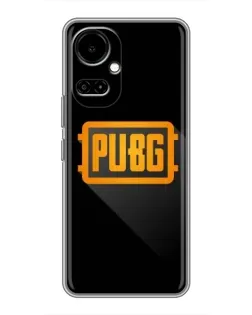 Чехол для TECNO Camon 19 (CI6n) / 19 Pro (CI8n) с картинкой «PUBG — рамка лого»