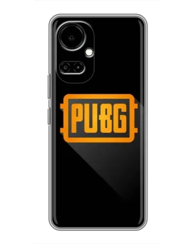 Чехол для TECNO Camon 19 (CI6n) / 19 Pro (CI8n) с картинкой «PUBG — рамка лого»