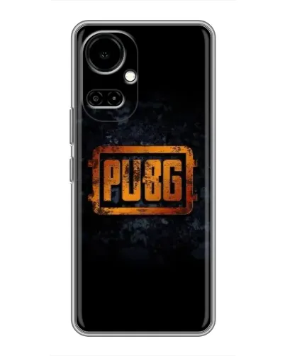 Чехол для TECNO Camon 19 (CI6n) / 19 Pro (CI8n) с картинкой «PUBG — золотой логотип»