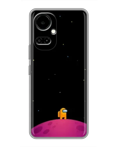 Чехол для TECNO Camon 19 (CI6n) / 19 Pro (CI8n) с картинкой «Одинокий герой на планете»
