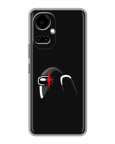 Чехол для TECNO Camon 19 (CI6n) / 19 Pro (CI8n) с картинкой «Among Us шлем»